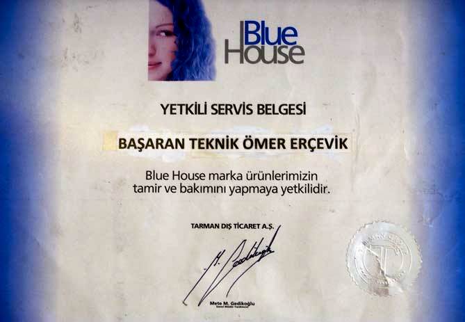 Yetkili servis belgesi